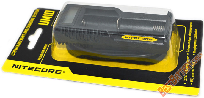 Зарядное устройство Nitecore UM10 для литиевых аккумуляторов